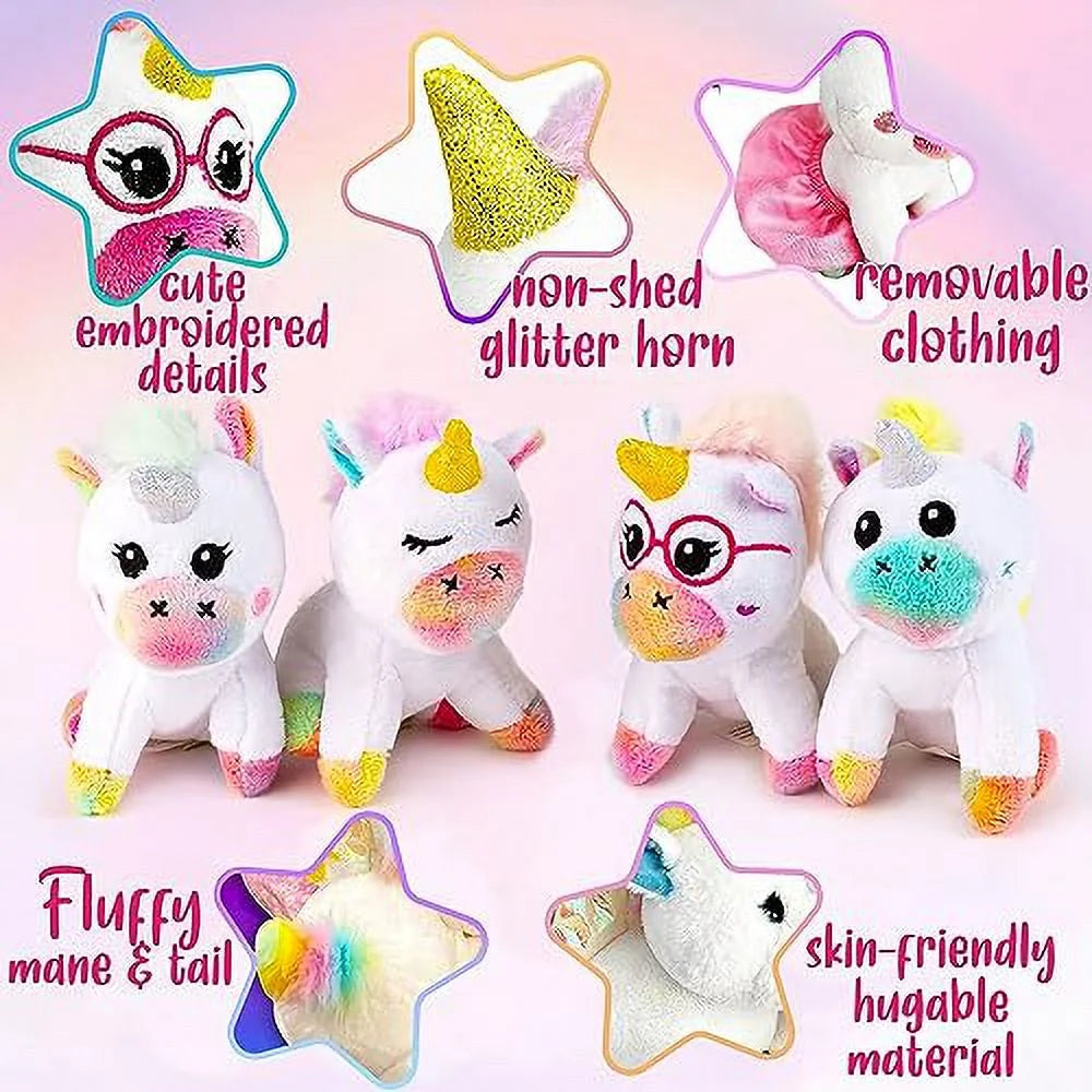 5-in-1 Surprise Unicorn Plush