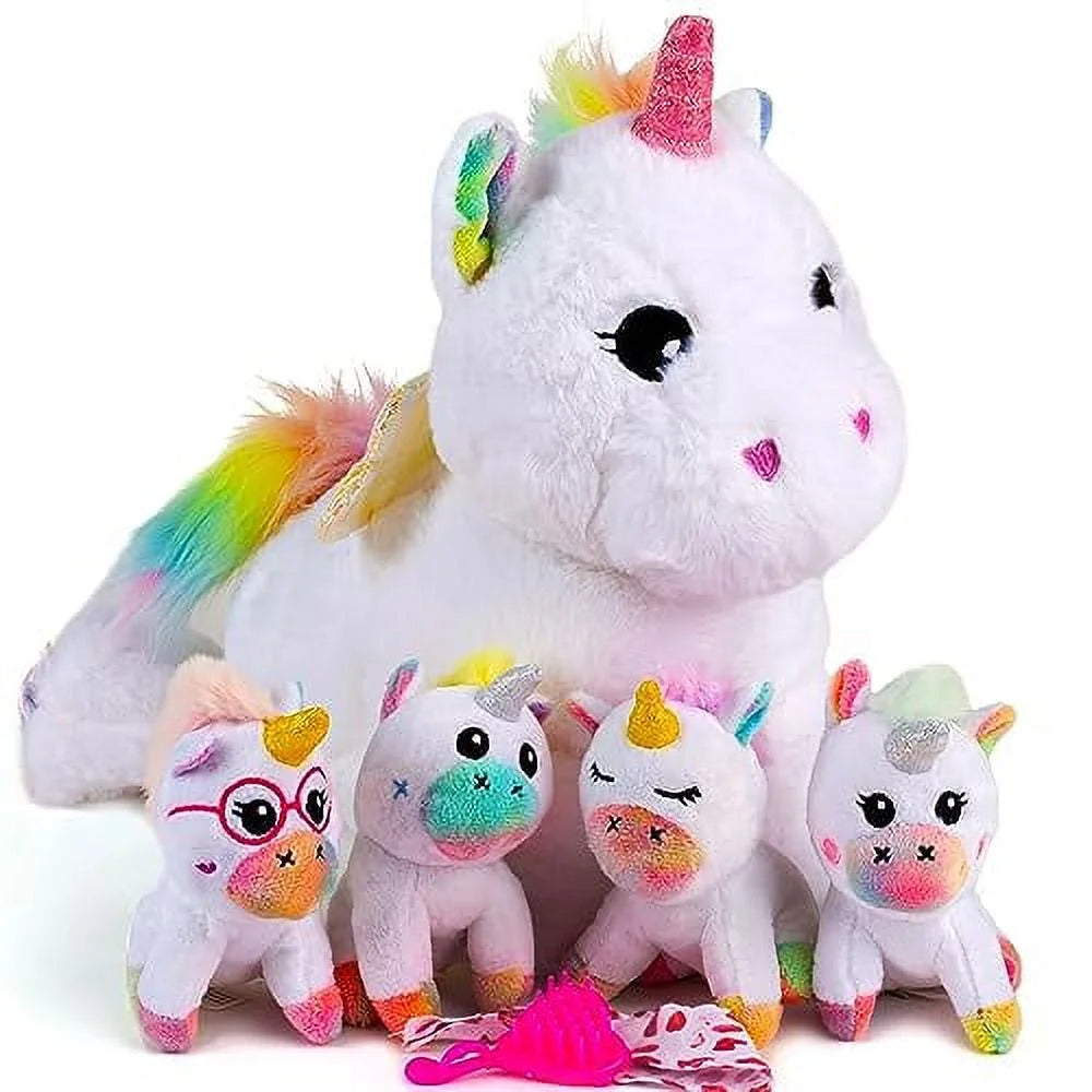 5-in-1 Surprise Unicorn Plush