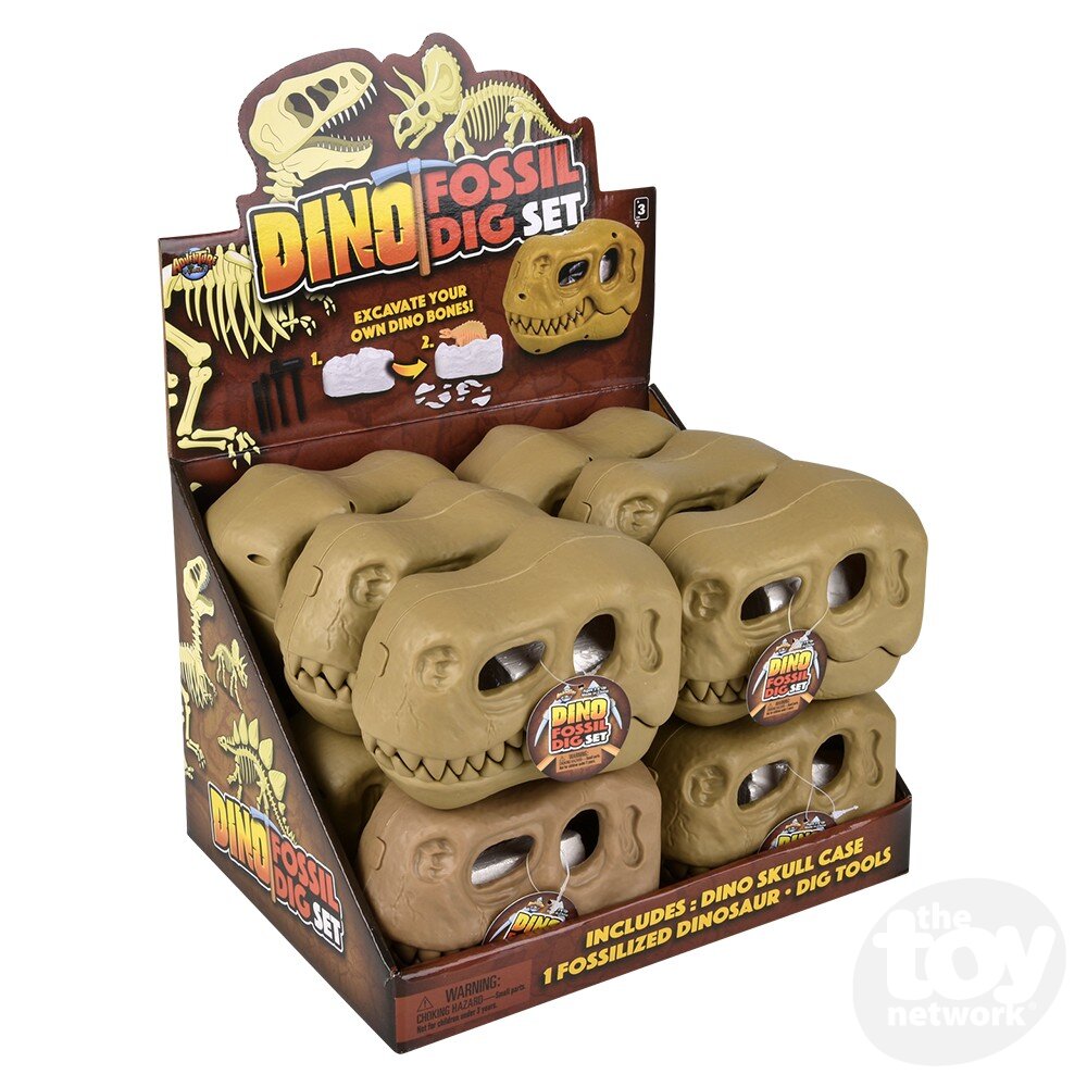 6" Dinosaur Fossil Dig Set