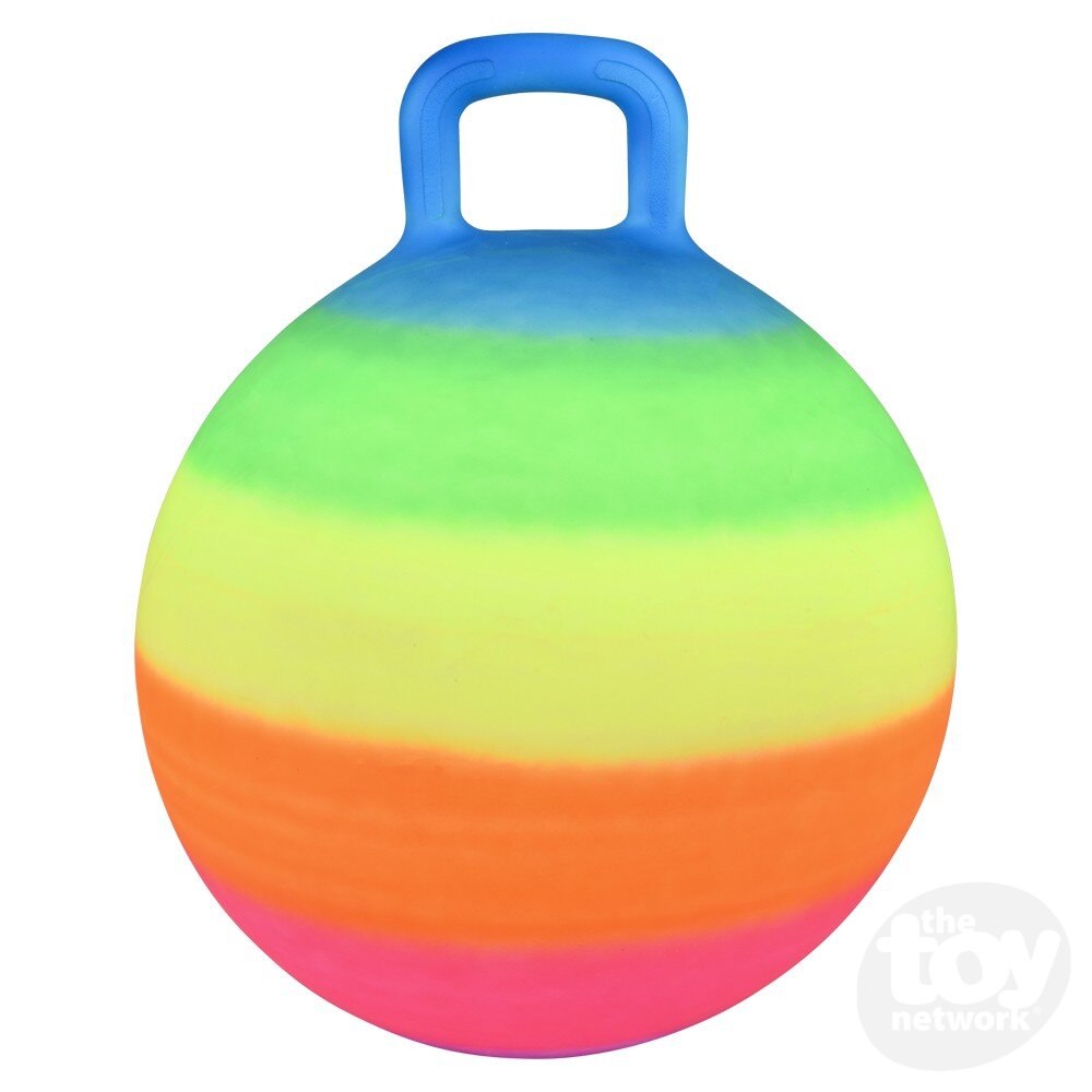 18" Rainbow Hopper Ball
