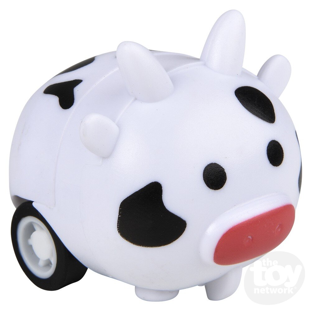1.5" Mini Animal Pull Back Car