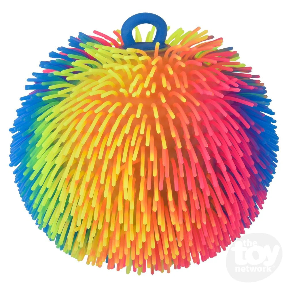 7" Rainbow Puffer Ball